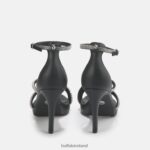 Black Buffalo Serena Shine Sandal vegan |Sandals F06ZHH625 - Image 5
