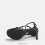 Black Buffalo Serena Shine Sandal vegan |Sandals F06ZHH625 - Image 6