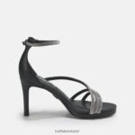Black Buffalo Serena Shine Sandal vegan |Sandals F06ZHH625 - Image 7
