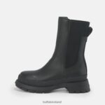 Black Buffalo Shari Bootie Flat vegan |Boots F06ZHH639
