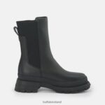 Black Buffalo Shari Bootie Flat vegan |Boots F06ZHH639 - Image 7