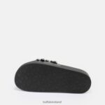 Black Buffalo Sky Diamond platform slide vegan |Slides F06ZHH109 - Image 6
