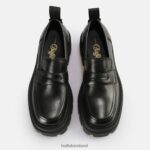 Black Buffalo Square Loafer shoe |Loafers F06ZHH742 - Image 3