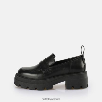 Black Buffalo Square Loafer shoe |Loafers F06ZHH742