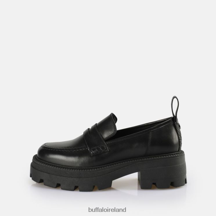 black_buffalo_square_loafer_shoe_loafers_f06zhh742.jpg Black Buffalo Square Loafer shoe |Loafers F06ZHH742 - Image 1
