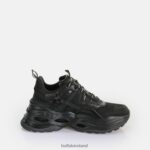 Black Buffalo Triplet Hollow Sneaker Low vegan |Sneakers F06ZHH124 - Image 5