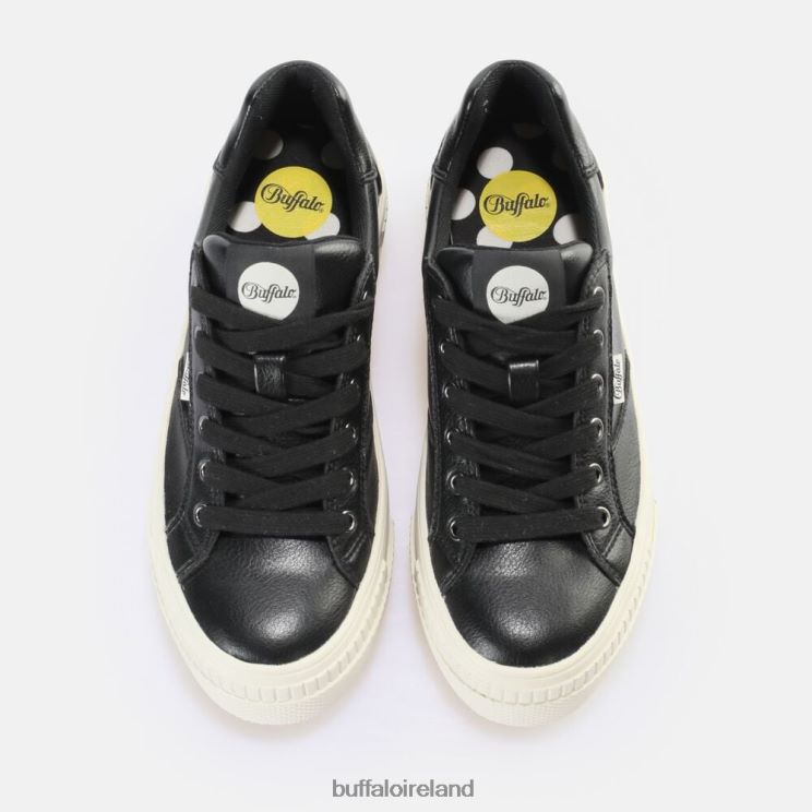 Black/Off-White Buffalo Paired Laceup LO Sneaker Low vegan |Sneakers F06ZHH377 - Image 7