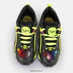 Black/Rainbow Snake Buffalo Classic Sneakers Low |Sneakers F06ZHH829 - Image 3