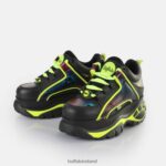 Black/Rainbow Snake Buffalo Classic Sneakers Low |Sneakers F06ZHH829 - Image 4