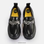 Black/Silver Buffalo Aspha Loafer TC loafer vegan |Loafers F06ZHH427 - Image 3