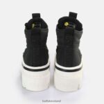 Black/White Buffalo Raven HI Sneaker High vegan |Sneakers F06ZHH893 - Image 3