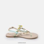 Blue/Turquoise Buffalo Capri Vacay sandal vegan |Sandals F06ZHH177 - Image 7