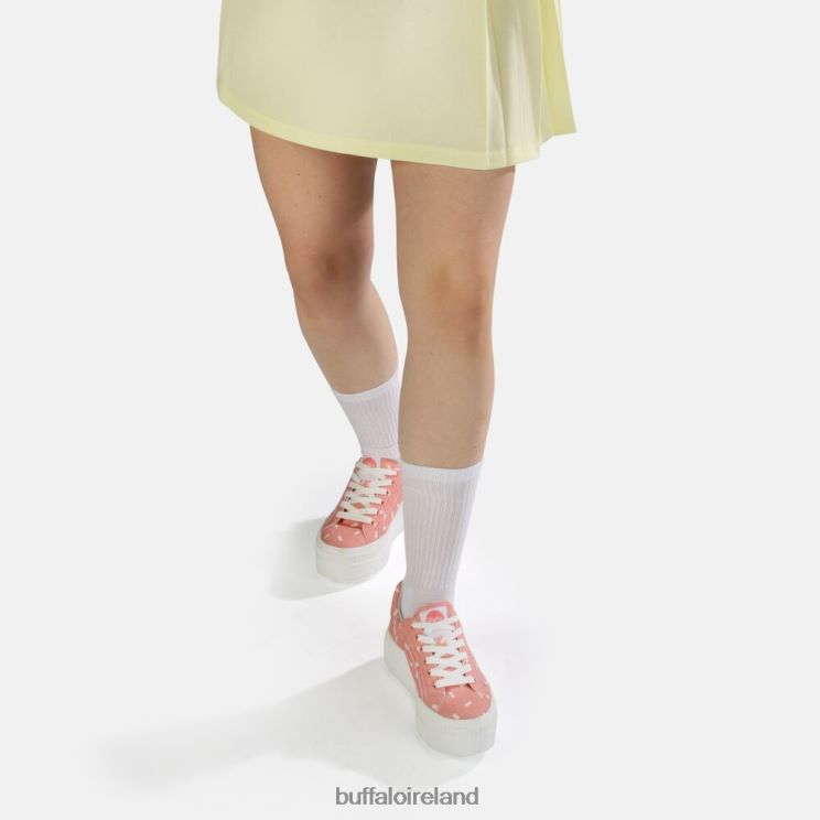 Candy-Print Coral Buffalo Paired Sneaker Low |Sneakers F06ZHH750 - Image 2
