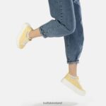 Candy-Print Yellow Buffalo Paired Sneaker Low |Sneakers F06ZHH422