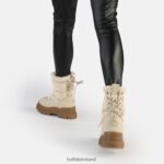 Cream Buffalo Aspha Blizzard Warm Boot vegan |Boots F06ZHH804 - Image 2