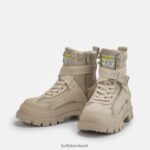 Cream Buffalo Aspha Com1 Ankle Boot vegan |Boots F06ZHH794 - Image 4