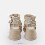 Cream Buffalo Aspha GLD Platform Sandal vegan |Sandals F06ZHH561 - Image 5