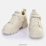 Cream Buffalo Aspha NC Lace LO Loafer vegan |Loafers F06ZHH643 - Image 4