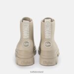 Cream Buffalo Aspha RLD Ankle Boot vegan |Boots F06ZHH358 - Image 3