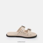 Cream Buffalo Blake Belle vegan sandal |Sandals F06ZHH659 - Image 7