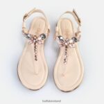 Cream Buffalo Capri Dragonfly Sandals vegan |Sandals F06ZHH194 - Image 2