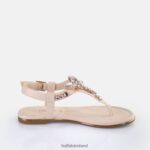 Cream Buffalo Capri Dragonfly Sandals vegan |Sandals F06ZHH194 - Image 5