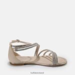 Cream Buffalo Capri Glam sandal vegan |Sandals F06ZHH89 - Image 7