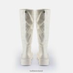 Cream Buffalo Flora Boot vegan |Boots F06ZHH482 - Image 2