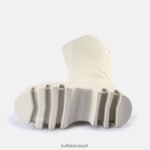 Cream Buffalo Flora Boot vegan |Boots F06ZHH482 - Image 4