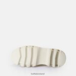 Cream Buffalo Flora Sock Boot vegan |Boots F06ZHH761 - Image 5