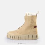 Cream Buffalo Rampa Lace Up HI Warm Ankle Boot |Boots F06ZHH466