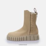 Cream Buffalo Rampa Zip Warm Ankle Boot |Boots F06ZHH301