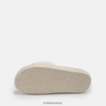 Cream Buffalo Rey Quilt slide vegan |Slides F06ZHH916 - Image 6