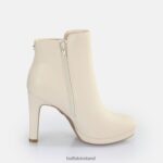 Cream Buffalo Roxana ankle boot vegan |Boots F06ZHH336 - Image 6