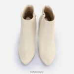 Cream Buffalo Roxana ankle boot vegan |Boots F06ZHH336 - Image 7