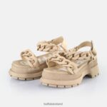Cream Buffalo Rude Chain Platform Sandals vegan |Sandals F06ZHH29 - Image 4