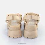 Cream Buffalo Rude Chain Platform Sandals vegan |Sandals F06ZHH29 - Image 5