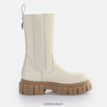 Cream Buffalo Scape Chelsea HI ankle boot |Boots F06ZHH302 - Image 5