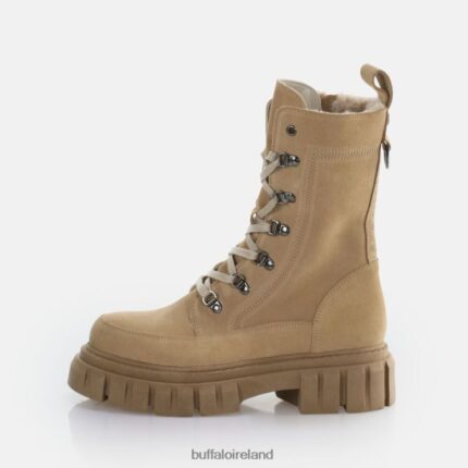 Cream Buffalo Scape Laceup HI Warm Ankle Boot |Boots F06ZHH506