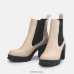 Cream Buffalo Serlina Ankle Boot vegan |Boots F06ZHH903 - Image 4