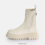 Cream Buffalo Shade Sock Chealsea Ankle Boot |Boots F06ZHH608