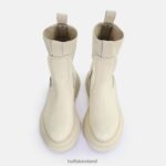 Cream Buffalo Shade Sock Chealsea Ankle Boot |Boots F06ZHH608 - Image 6