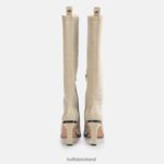 Cream Buffalo Shirly Boot vegan |Boots F06ZHH617 - Image 5