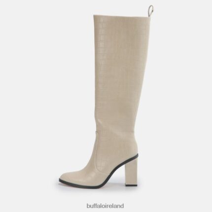 Cream Buffalo Shirly Boot vegan |Boots F06ZHH617