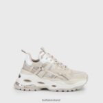 Cream Buffalo Triplet Hollow Sneaker vegan |Sneakers F06ZHH122