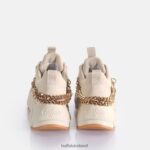 Cream/Gold Buffalo Binary Chain 3.0 trainer trainers low vegan |Sneakers F06ZHH419 - Image 6