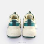 Cream/Green Buffalo CLD Run Jog Sneakers Low vegan |Sneakers F06ZHH912 - Image 3