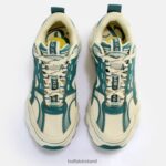 Cream/Green Buffalo CLD Run Jog Sneakers Low vegan |Sneakers F06ZHH912 - Image 6