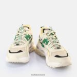 Cream/Green Buffalo Triplet Hollow Sneakers Low vegan |Sneakers F06ZHH17 - Image 4