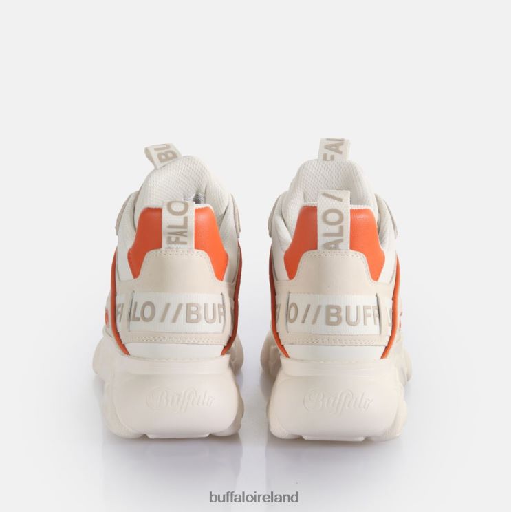 Cream/Orange Buffalo CLD Chai trainer Low vegan |Sneakers F06ZHH76 - Image 6